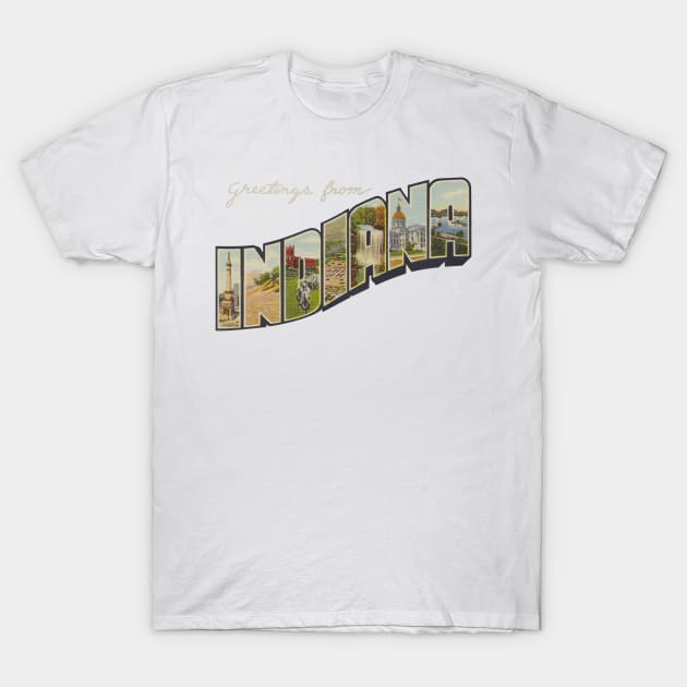 Greetings from Indiana T-Shirt by reapolo